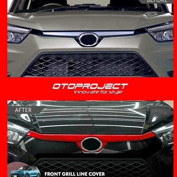 HALITAUTRENDS LIST FRONT GRILL LINE COVER OTOPROJECT RAIZE 2022