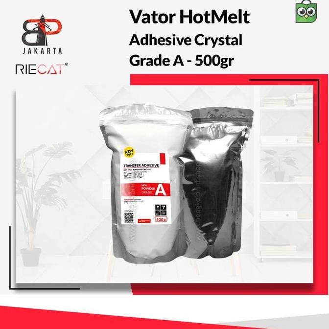 Bubuk Powder Dtf Hotmelt Adhesive Powder Grade A Sablon Dtf - 1Kg