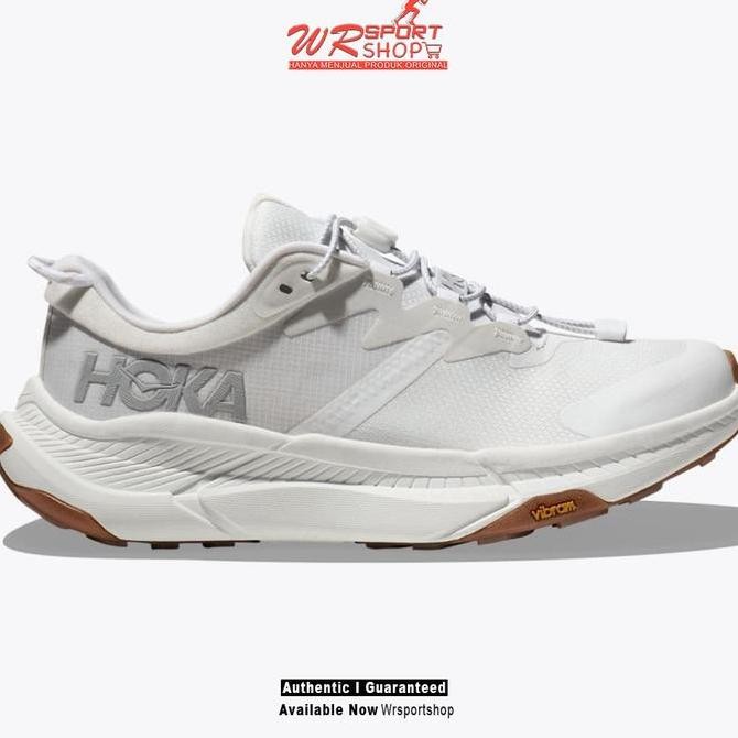 Sepatu Gunung Wanita Hoka Transport - White / White Original