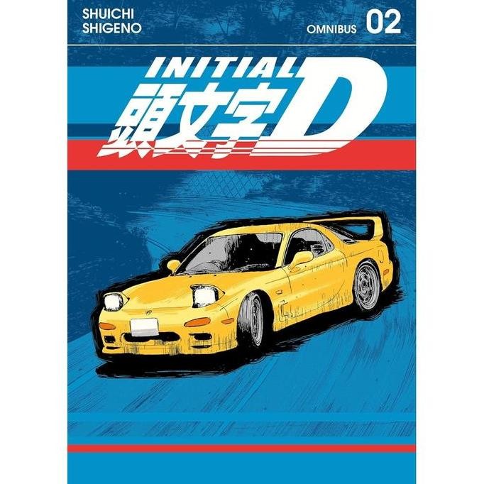 Komik Import Initial D Omnibus 2