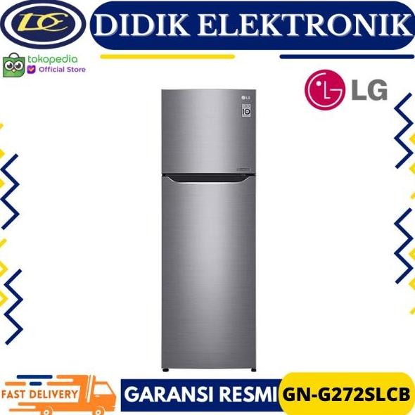 Lg Gn-G272Slcb Kulkas Inv 2 Pintu Gng272Slcb Gn-G272 Gng272 272Slcb