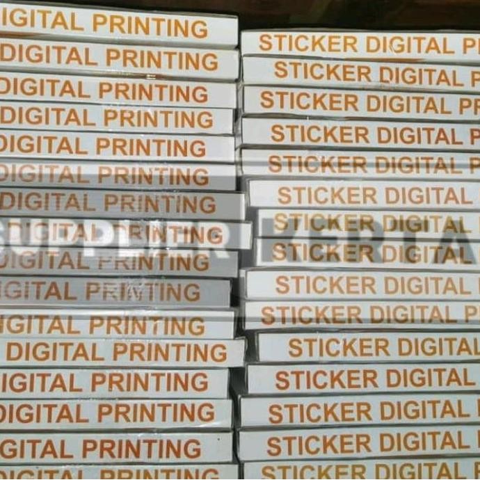 Sticker Vinyl Digital Print Laser A3+ Pp/Pet