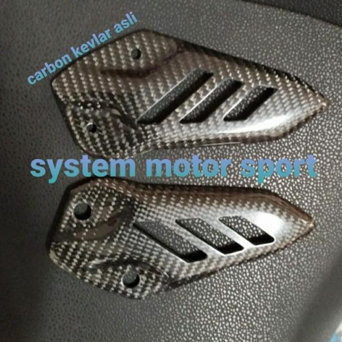 Cover Step Zx25R Carbon Kevlar Cover Footstep Carbon Zx25R