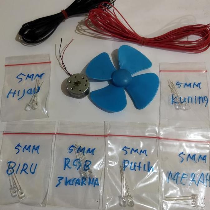 (Good) paket dinamo layangan lampu layangan kipas led layang layang murah