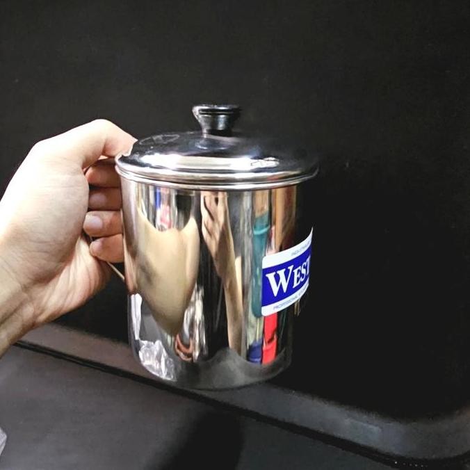 Gelas Mug Stainless 10 Cm Weston