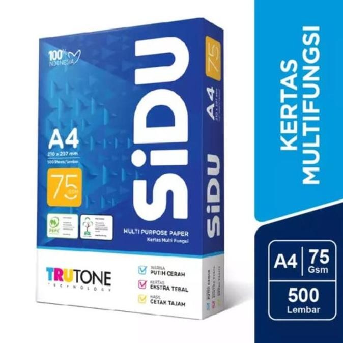 Kertas Hvs A4 75 Gr Sinar Dunia Per Rim