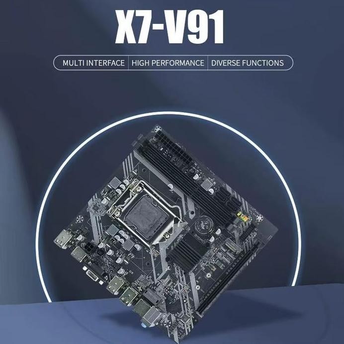 Ready  H61 MotherBoard LGA 1155 PC Gaming Mainboard Dual Channel DDR3 Desktop Chipset 3rd Gen