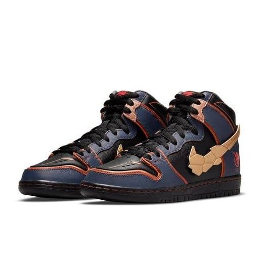 New  Nike x Gundam SB Dunk High 'Project Unicorn - Banshee Norn' DH7717-400 Mens Trusted Sneakers