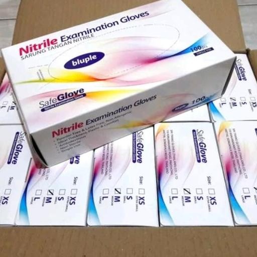 Nitrile Safeglove Sarung Tangan Nitrile