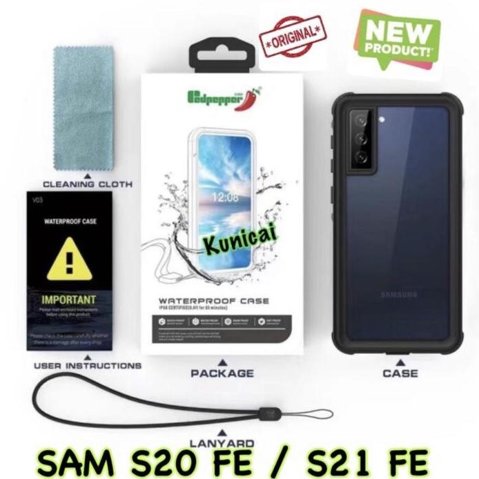 Ready  WATERPROOF CASE SAMSUNG S20FE S21FE Casing Under Water S20 S21 FE S 21
