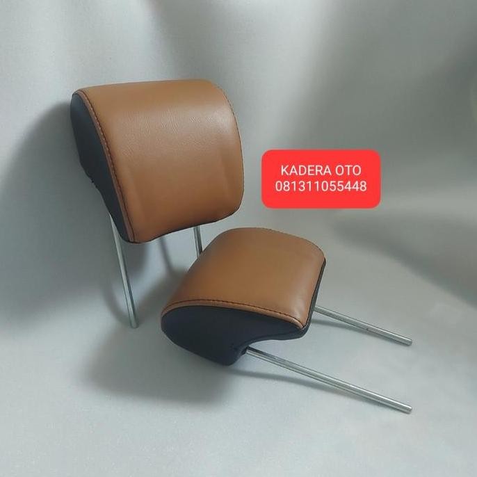headrest jok belakang ayla agya kombinasi warna bahan kulit sintetis