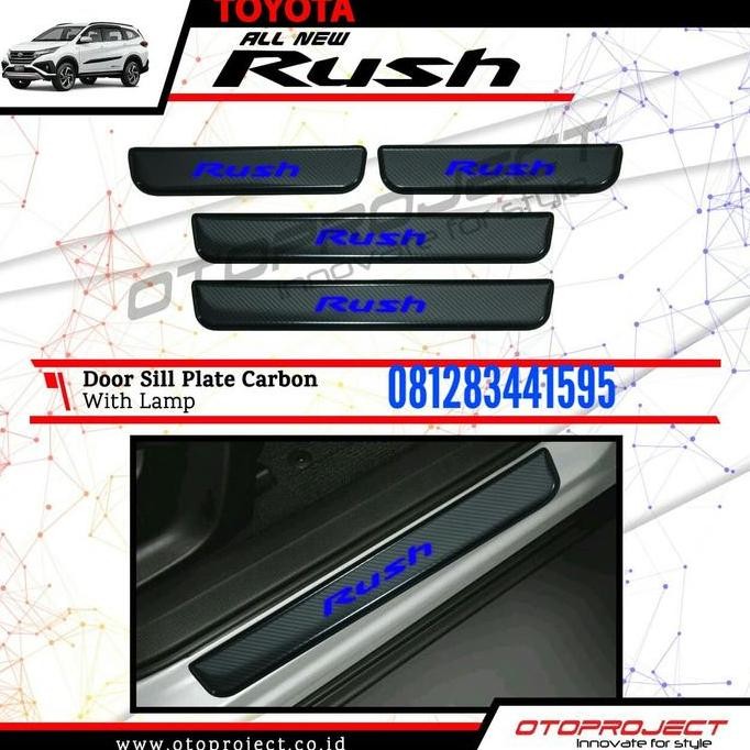 Sillplate lampu Carbon Rush 2018