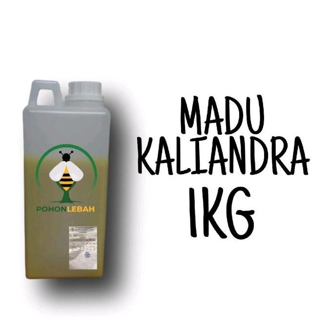 

New Madu asli nektar bunga Kaliandra isi bersih 1kg - Madu Asli Kuning Cerah Aroma Khas Teruji Laboratorium P-IRT2073603010386-27 100% Original raw honey