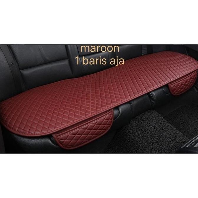 ALAS DUDUK JOK MOBIL TENGAH ATAU BELAKANG BAHAN PREMIUM LEATHER
