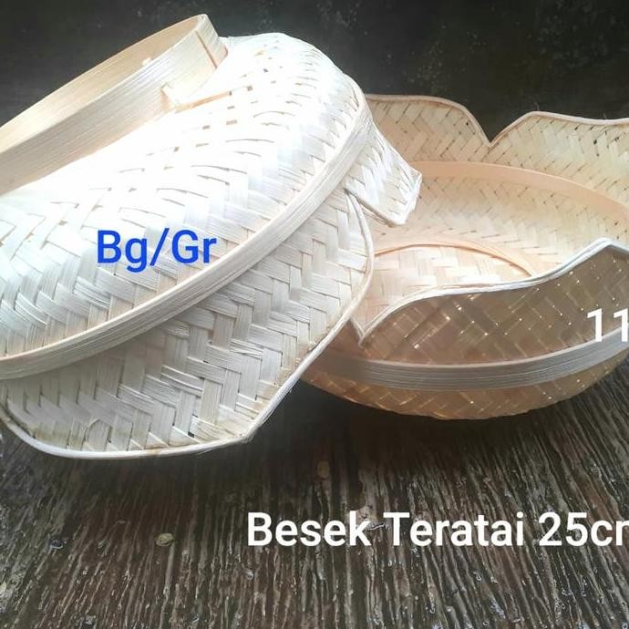 Besek Teratai 25Cm