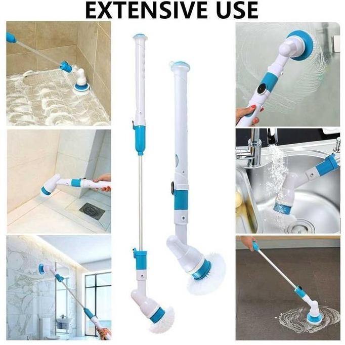 Sikat Lantai Dinding Elektrik Recharge