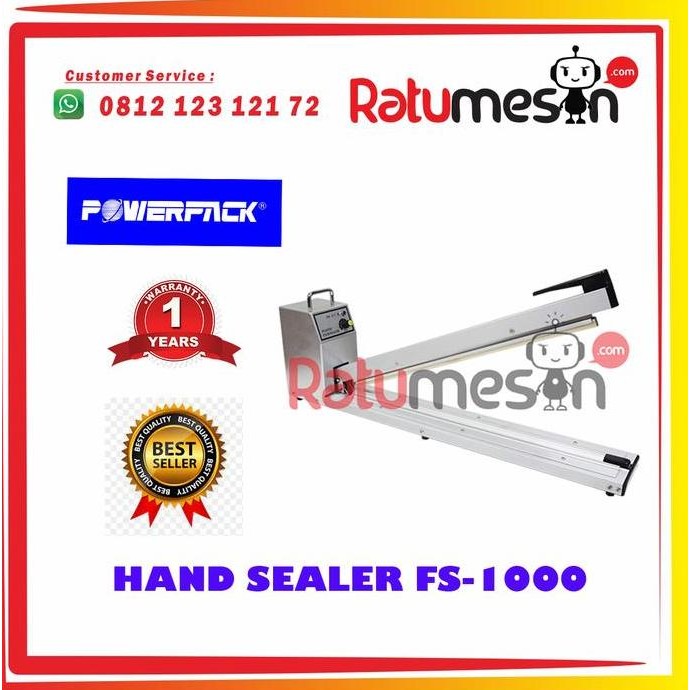 Fs-1000H Hand Impulse Sealer "Powerpack"