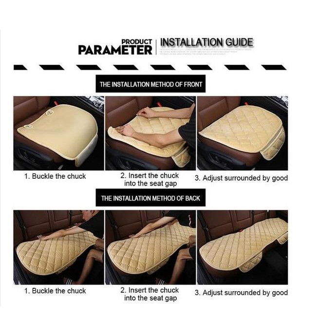 Toyota Rush Seat Cover Leather Kursi Jok Mobil Sarung 2 Baris