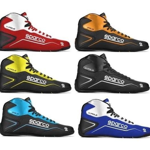 Sepatu Balap Sparco K-Pole Kart Boots