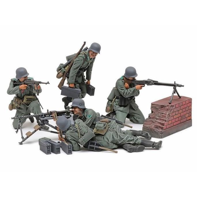 35386 TAMIYA GERMAN MACHINE GUN TEAM (MID-WWII)