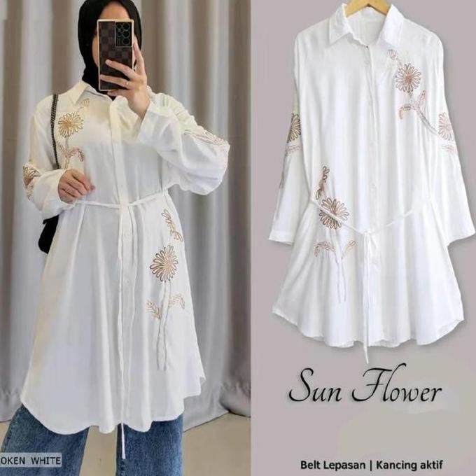 (Good) AZALEA TUNIK BORDIR RAYON TWILL