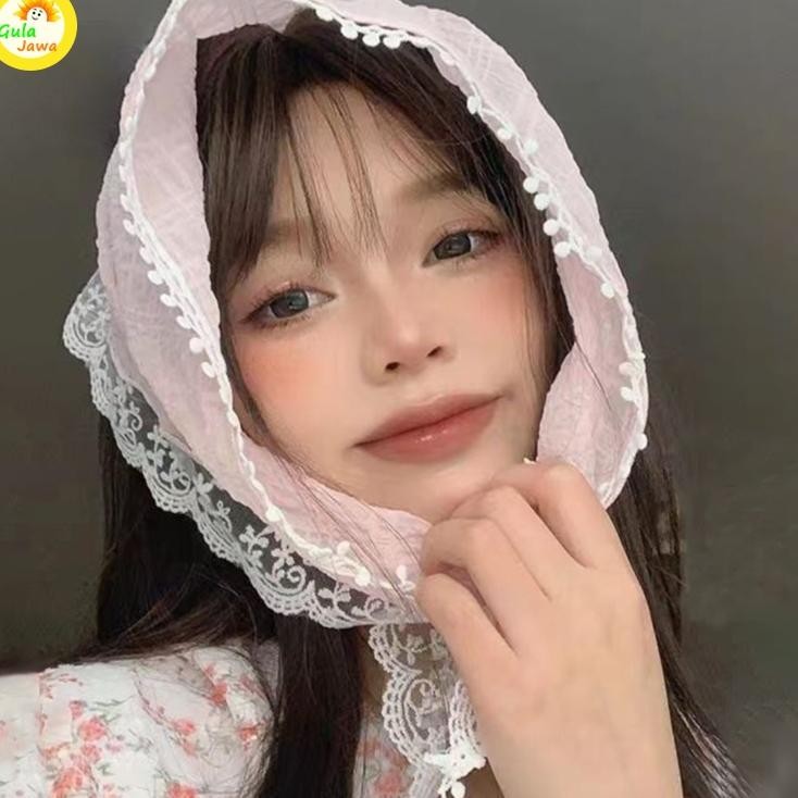 Korean Aesthetic Scarf Gaya Jilbab Untuk Perempua