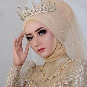 Slayer Pengantin Mutiara Tille Veil Pengantin Hijab Mutiara Panjang Hijab Jilbab Pengantin Muslimah 