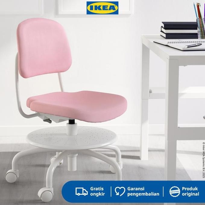 IKEA VIMUND Kursi Belajar Anak Pink Furniture