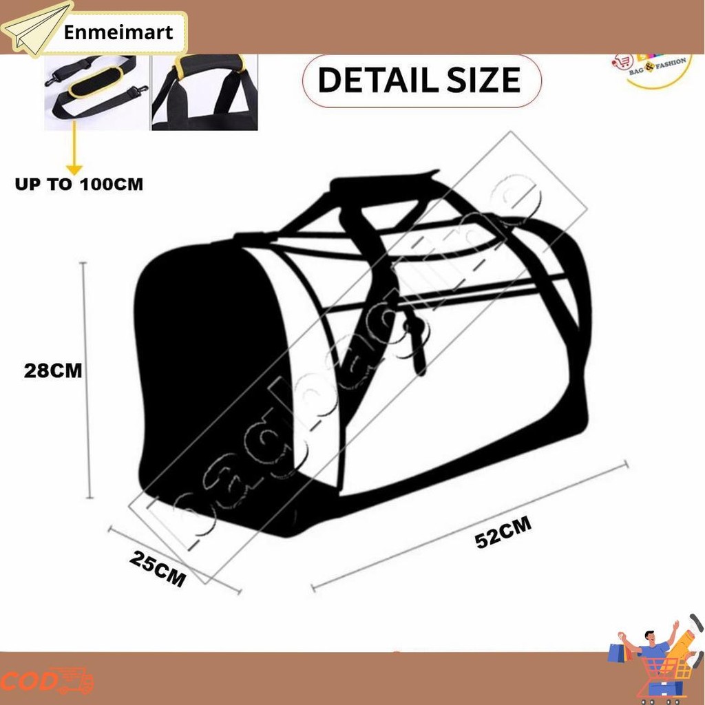 Harga Grosir TAS TRAVEL  DUFFLE GYM OLAHRAGA BAJU PAKAIAN FOLDABLE JINJING MUDIK DUFFEL TREVEL BAG J