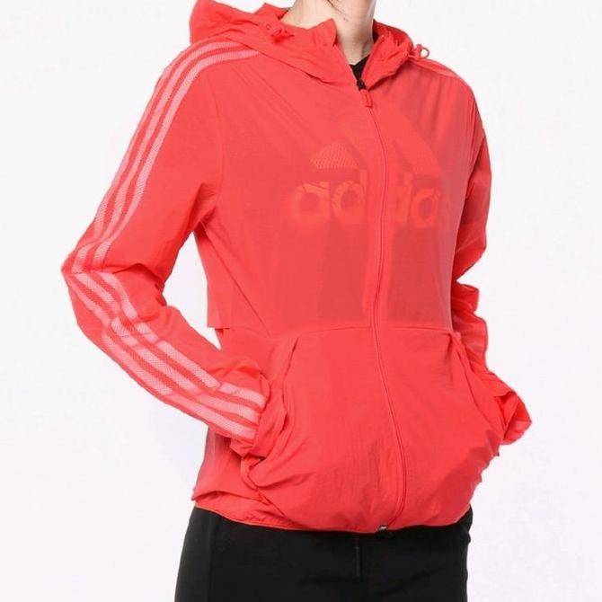 Jaket Wanita Adidas Sport Stylish Hooded Original