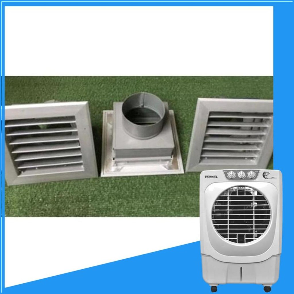 Grill Ducting Ac 4 Inchi 20X20 Cm / Diffuser Flexible Ducting 4" Ac