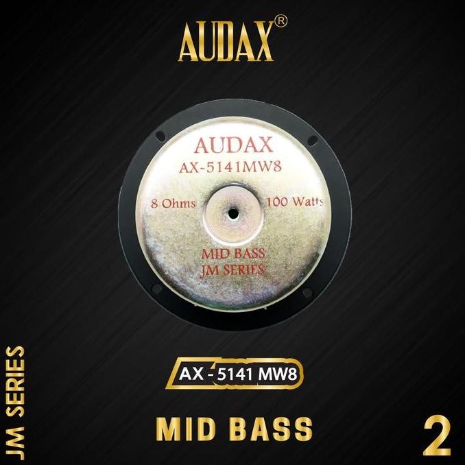 Speaker Pasif 5" Audax AX-5141 MW8 Mid Bass JM Series