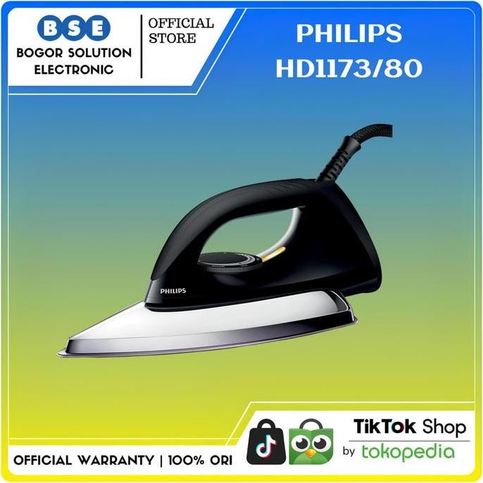 NEW - Setrika Philips HD1173 Philips Setrika HD1173/80 PHILIPS HD1173/70 PHILIPS HD1173/40