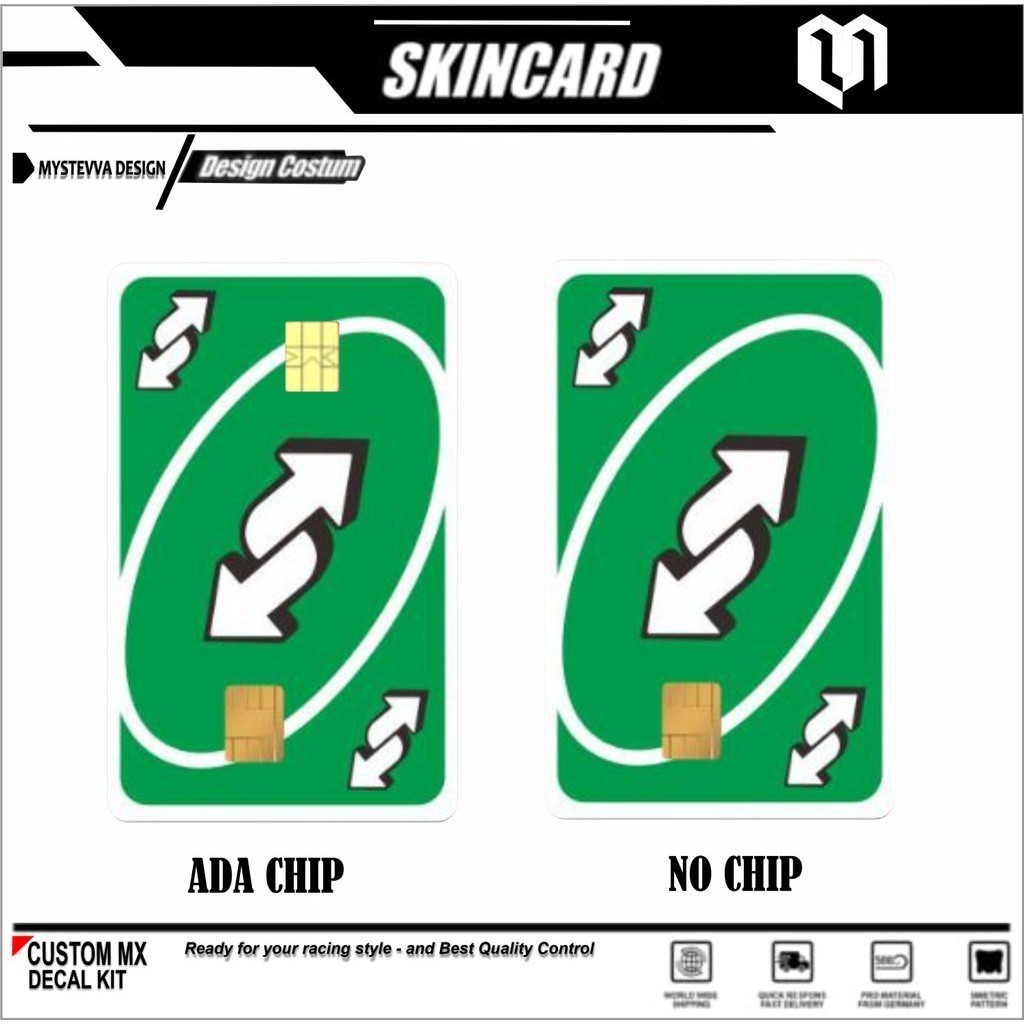 Premium Cut FullBody Stiker Kartu Atm Card Bank Bca Pri Bri Mandiri Debit Credit Emoney Flazz Uno Ga