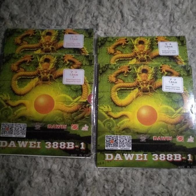 Karet Bintik Serang / Pendek Dawei 388B-1 Sponge 1.5Mm Dan 1.8 Mm