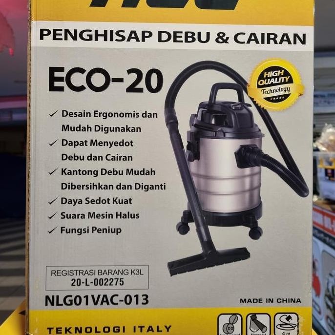 TERMURAH - VACUM CLEANER NLG ECO20 VACCUM NLG MESIN PENGHISAP DEBU NLG ECO 20