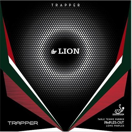 Karet Bat Tenis Meja Bintik Panjang Lion Trapper Ox
