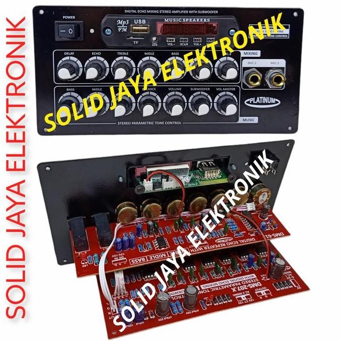 Tone Control Aktif Dms-207 Mp3 Bluetooth Tone Mixing Active Dms 207.X