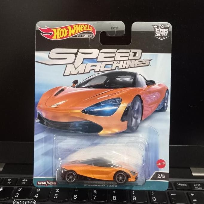 Hotwheels Speed Machines Mclaren Orange