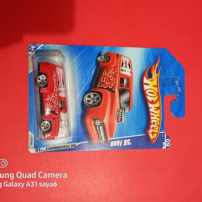 Hotwheels 56 Ford F-100 Merah Akta