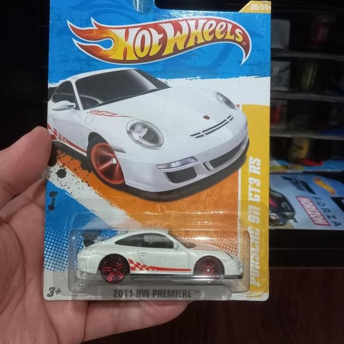 Hotwheels Porsche 911 GT3 RS Putih