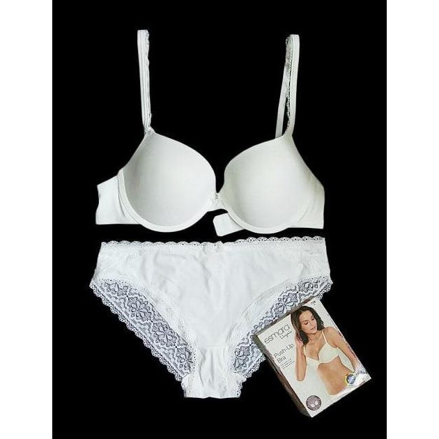 BRA SET ESMARA WHITE (VICTORIA SECRET LA SENZA SORELLA TRIUMPH MANGO