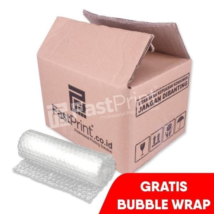 ] Pelengkap Box Packing Kardus Double Wall FREE BUBBLE WRAP