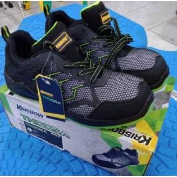 Krisbow Safety Shoes Thoosa - Sepatu Safety Pengaman Thoosa Sporty Kualitas Terbaik Harga Termurah