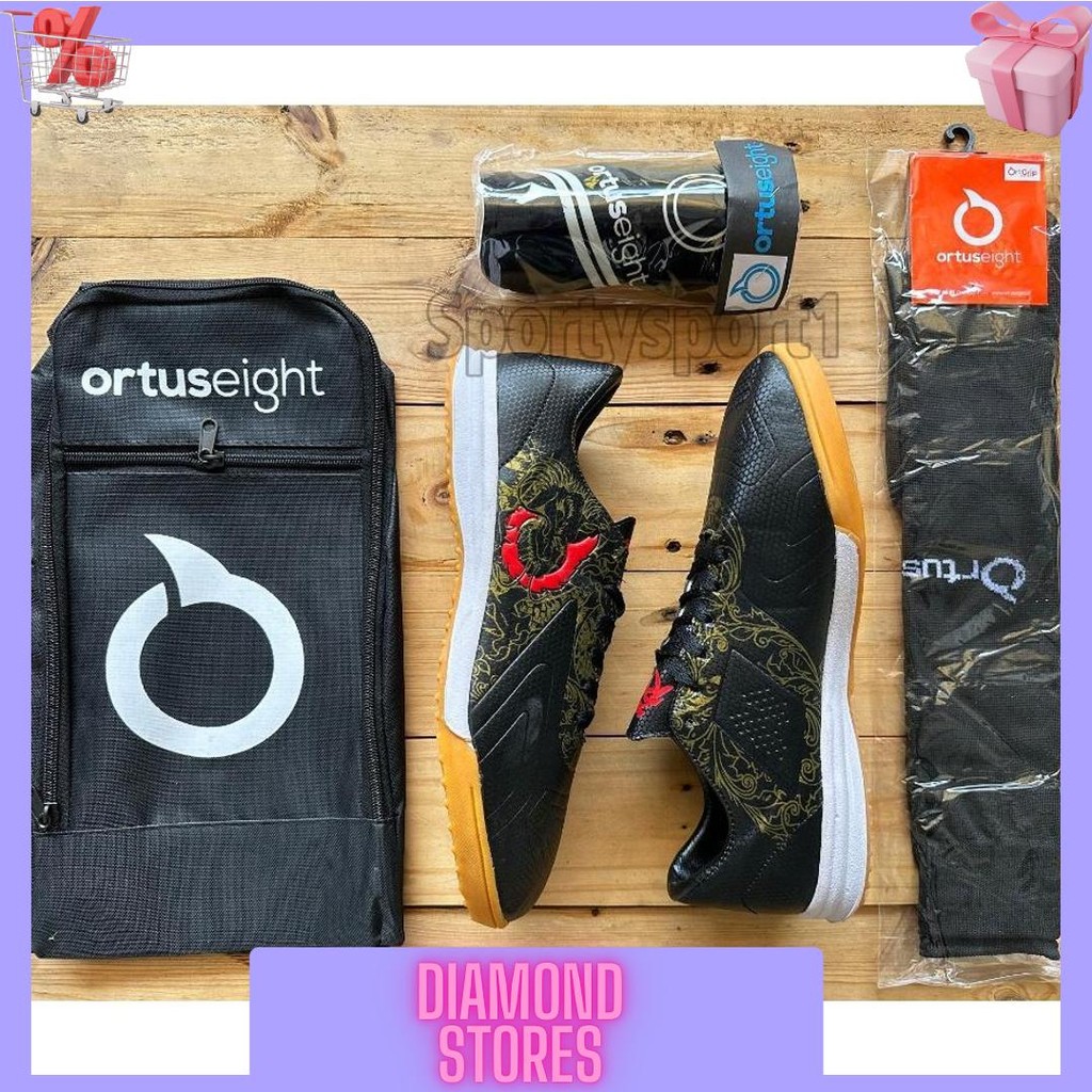 Cuci Gudang PAKET KOMPLIT SEPATU FUTSAL ORTUS BBS MARVELOUS JOGOSALA CATALYST Ortuseight