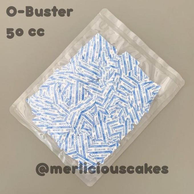 """""] 200 Pcs O Buster 50 cc O-Buster Oxygen Absorber Pengawet Makanan