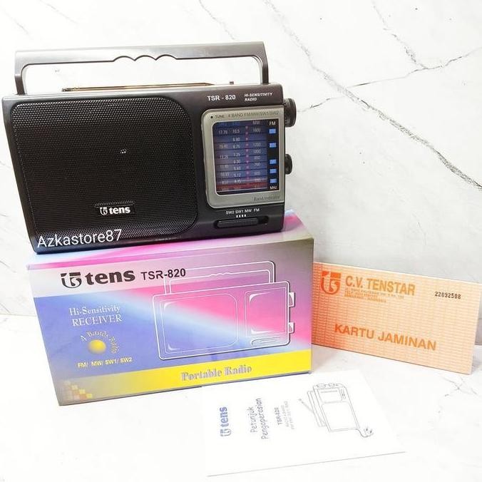 SERBA COD Radio tens 820 radio portable radio clasik radio ac/dc radio portable SUM