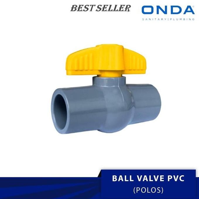 NEW - *ORI* BALL VALVE / STOP KRAN / STOP KRAN PVC / BALL VALVE PVC 1 INCH