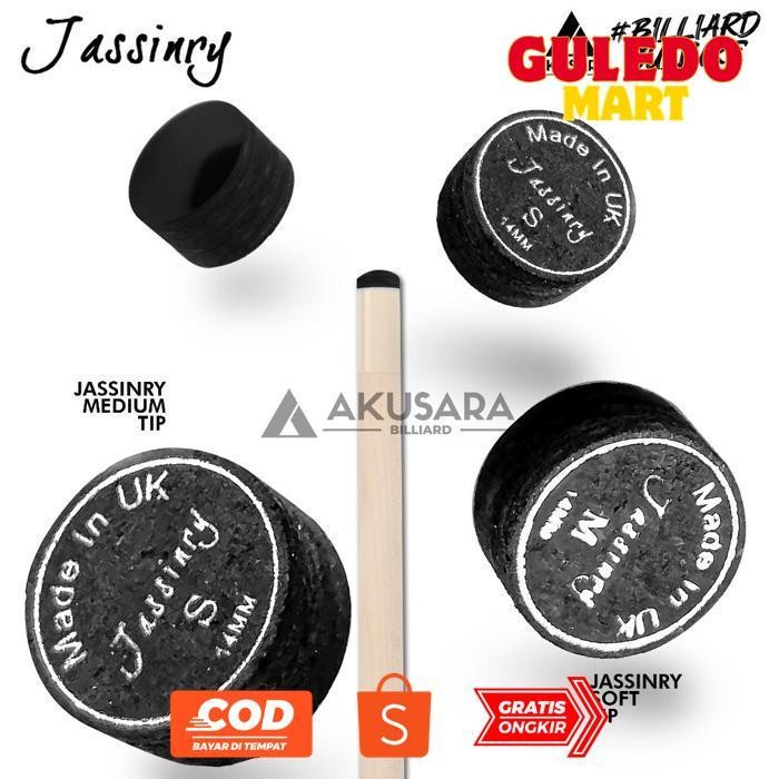 Pilih Lokal Tip Jassinry Soft Medium Tip Billiard 14Mm Fx-2