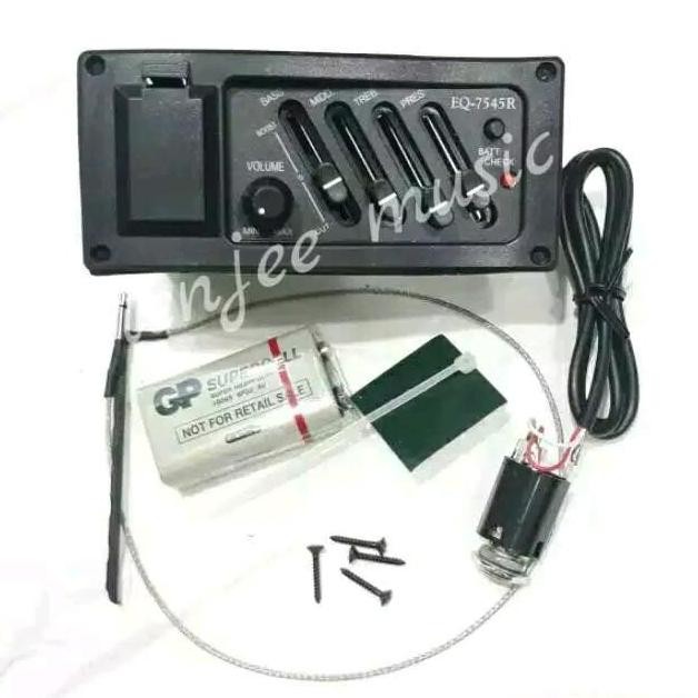 Preamp /Equaliser Gitar Akustik 7545R